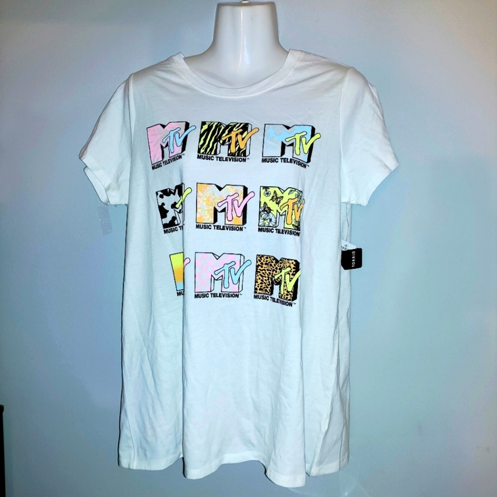 Torrid MTV Classic Fit Crew Tee